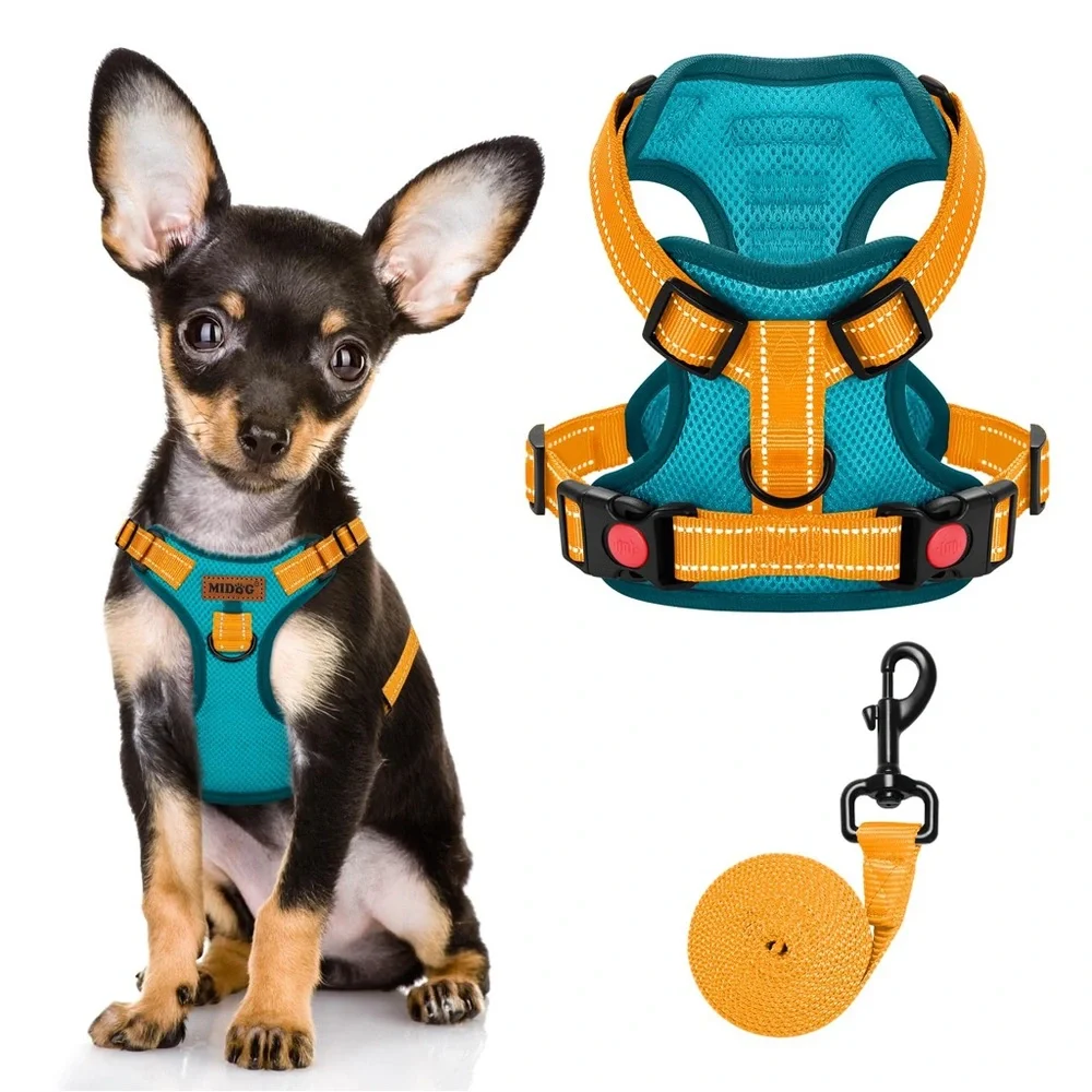 Brand New Midog Dog Harness, No Pull Pet Harness and Leash - Large